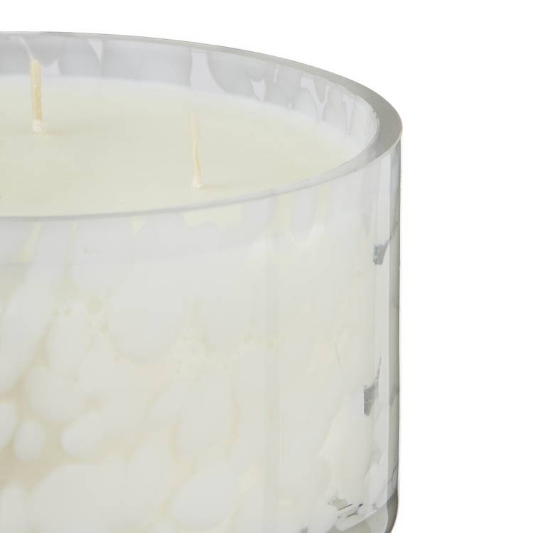 Habitat XL confetti candle in geranium and pear - (British brand)