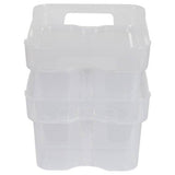 Strata 25L clear storage box (British brand)