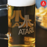 Atari beer pint glass 600ml - British product