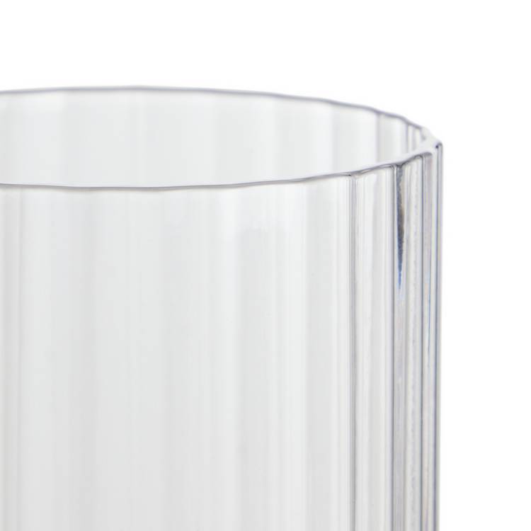 Habitat ribbed wine glass set of 4 250ml - British product