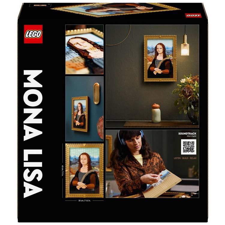 LEGO Art Mona Lisa building set 31213, imported from the UK