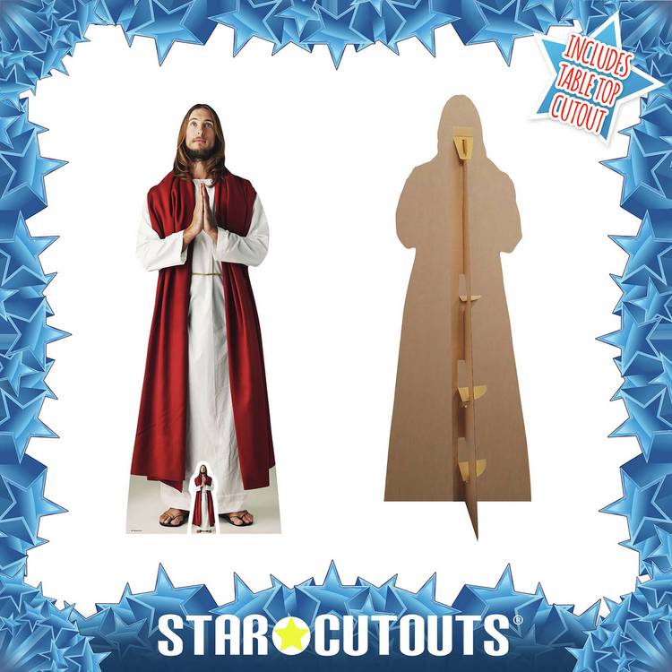Star Cutouts Jesus Christ life-size cardboard cutout 187cm (British brand)