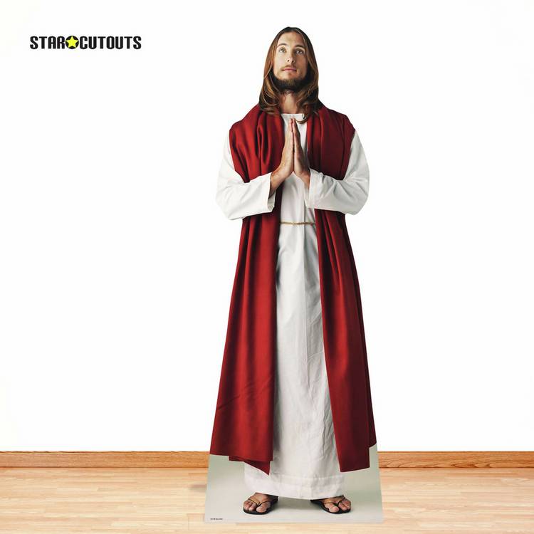 Star Cutouts Jesus Christ life-size cardboard cutout 187cm (British brand)