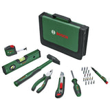 Bosch hand tool set 25-piece, UK version