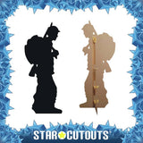 Star Cutouts soldier silhouette cutout 175cm (British brand)