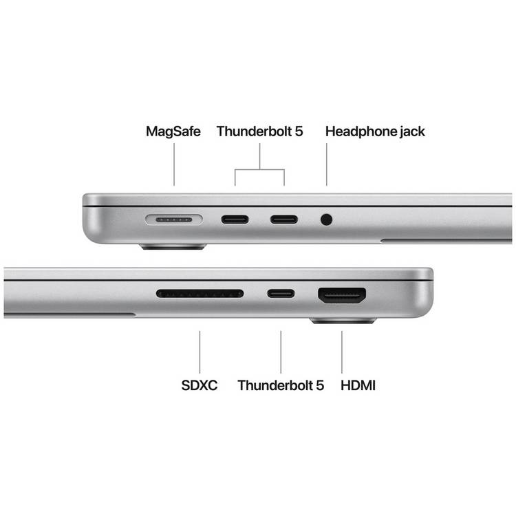 Apple MacBook Pro 14 M4 Pro 24GB 512GB Silver - British product