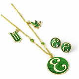 Wicked Elphaba jewellery set necklace and earrings, imported from the UK