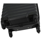 Featherstone 4-wheel hard cabin suitcase black (British brand)