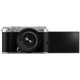 Fujifilm X-M5 mirrorless camera with 15-45mm lens silver, UK version