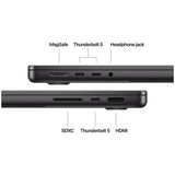 Apple MacBook Pro 14.2in M4 Pro 24GB 512GB Space Black, imported from the UK