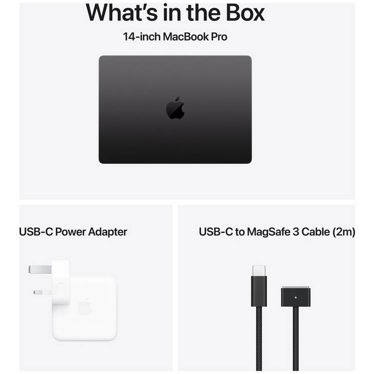 Apple MacBook Pro 14.2in M4 Pro 24GB 512GB Space Black, imported from the UK