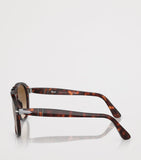 Persol Original Pilot sunglasses with tortoiseshell acetate finish (British brand)