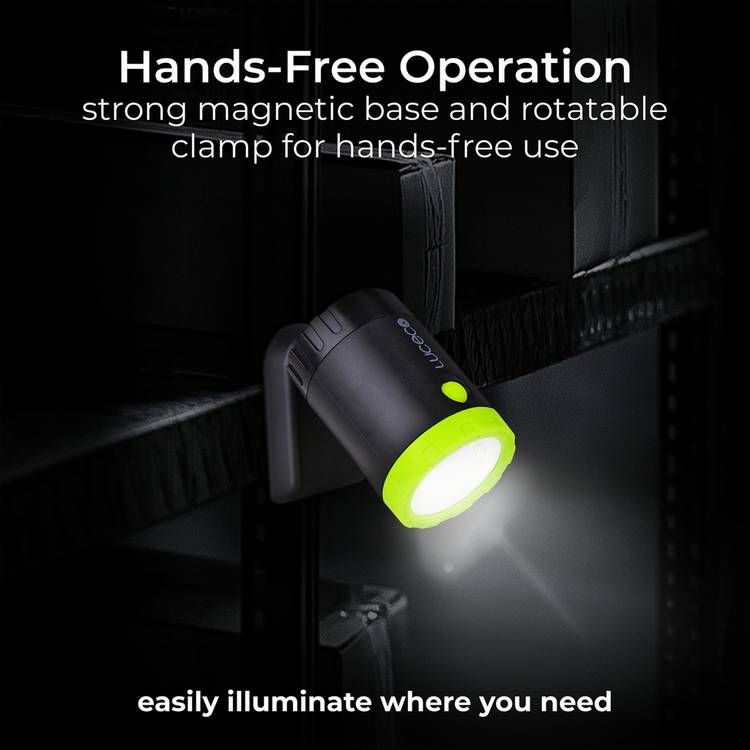 Luceco magnetic clamp spotlight 5W - British product