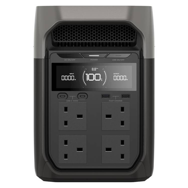 EcoFlow DELTA 3 portable power station 1024Wh, imported from the UK