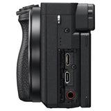 Sony A6400 APS-C mirrorless camera with 16-50mm lens (British brand)
