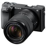 Sony A6400 APS-C mirrorless camera with 16-50mm lens (British brand)