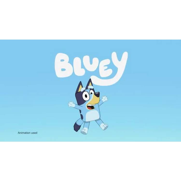 Bluey articulated garbage truck toy with figures (British brand)