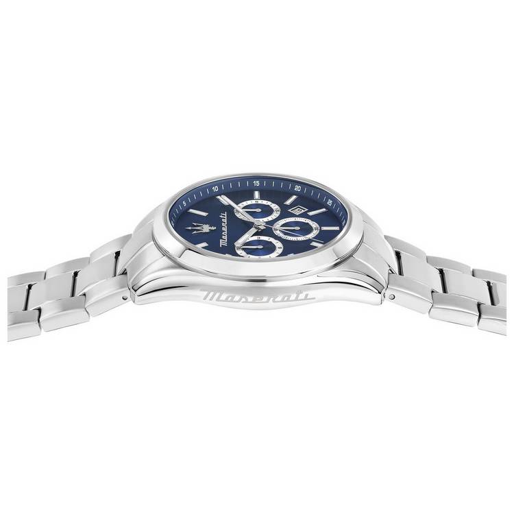 Maserati Attrazione blue dial stainless steel watch bracelet, imported from the UK