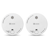 Kidde smoke alarm twin pack with optical sensor, imported from the UK