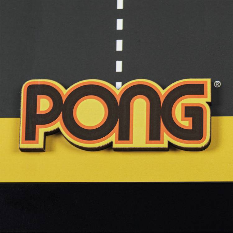 Atari wall art 3D Pong Collection - British product