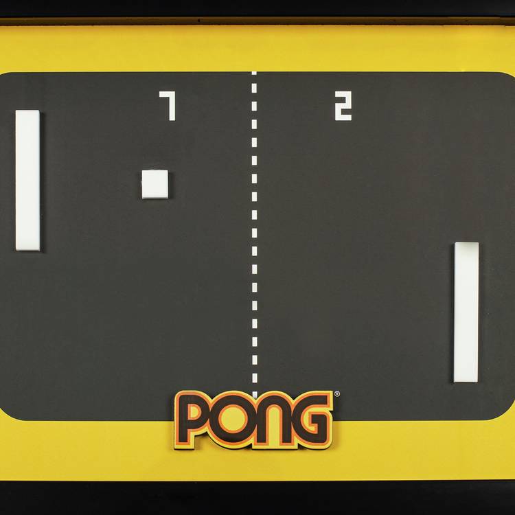 Atari wall art 3D Pong Collection - British product