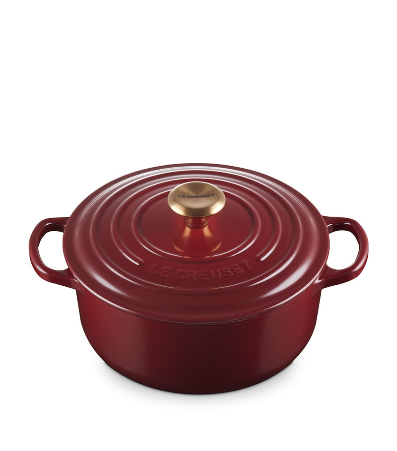 Le Creuset cast iron round casserole dish 20cm, UK version