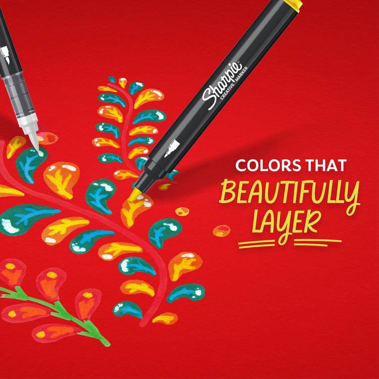 Sharpie bullet tip creative markers 2 pack, imported from the UK