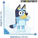 Star Cutouts Bluey cardboard cutout 91cm (British brand)