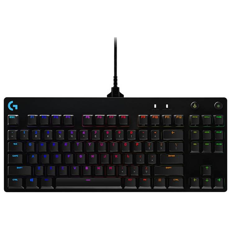 Logitech G Pro tenkeyless gaming keyboard wired, imported from the UK