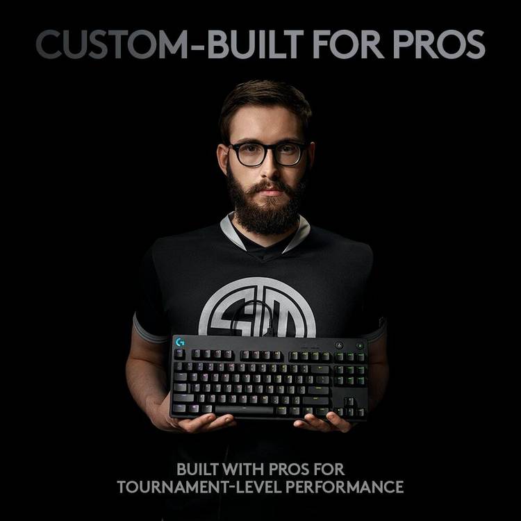 Logitech G Pro tenkeyless gaming keyboard wired, imported from the UK