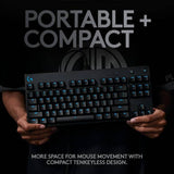Logitech G Pro tenkeyless gaming keyboard wired, imported from the UK