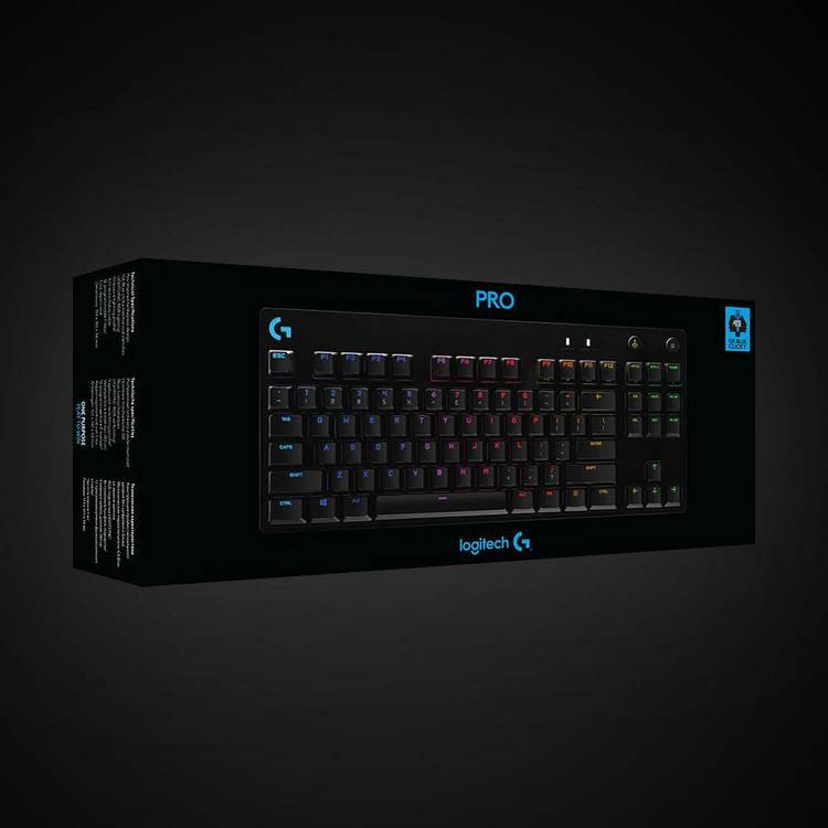 Logitech G Pro tenkeyless gaming keyboard wired, imported from the UK