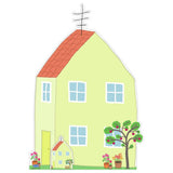 Argos Star Cutouts Peppa Pig House and Apple Tree Cardboard Cutout 133x92x15cm- Buy online at McGrocer