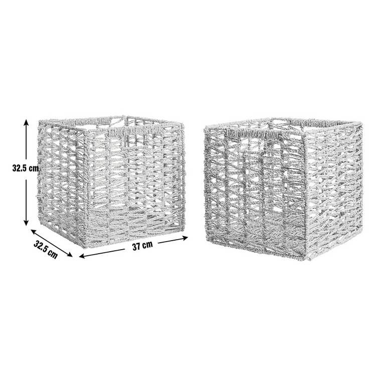 Habitat set of 2 seagrass storage boxes, UK version