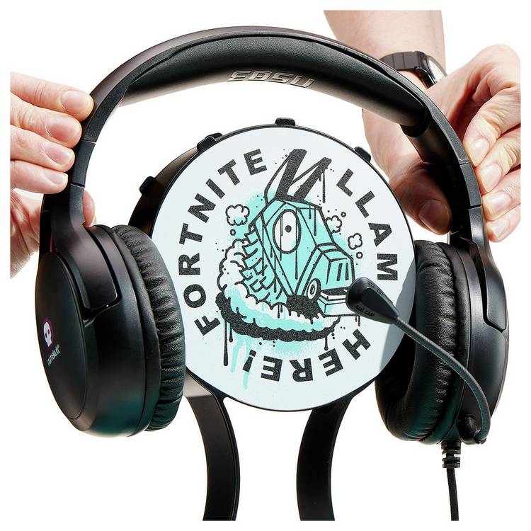 Numskull Fortnite Llama Gaming Locker with headphone holder (British brand)