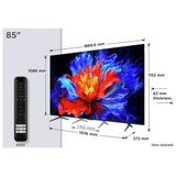 TCL 85P8K QLED TV 85 inches - British product