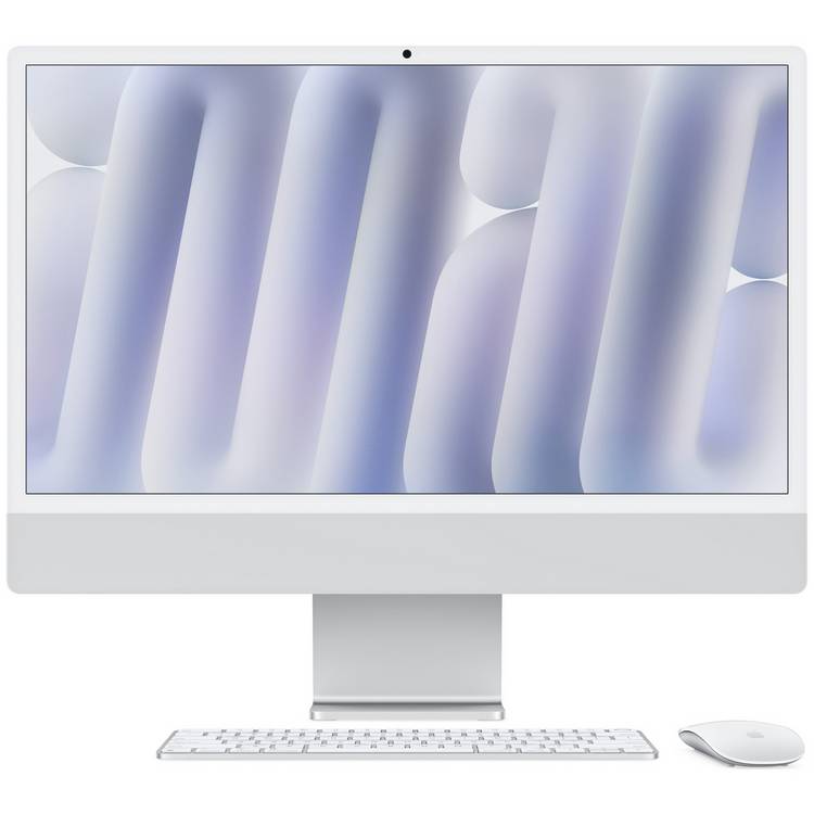 Apple iMac 2024 M4 24-inch desktop Silver, UK version