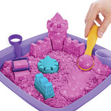 Kinetic Sand Shimmer Sparkle Sandcastle Set 453g (British brand)