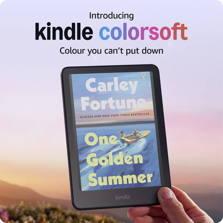 Amazon Kindle Colorsoft 7 inch e-reader 16GB black (British brand)