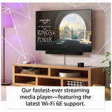 Amazon Fire TV Cube media player with Alexa, imported from the UK