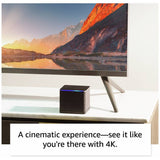 Amazon Fire TV Cube media player with Alexa, imported from the UK
