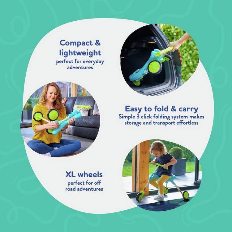 Scuttlebug XL ride on toy for toddlers (British brand)