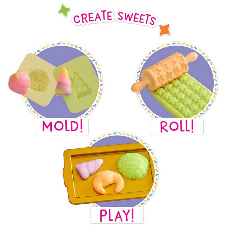 Rainbow High Little Dessert Shop Playset Kandy Hart doll, UK version