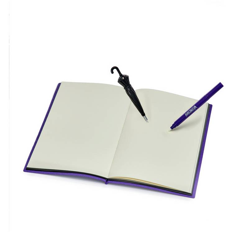 Wednesday secret diary with invisible ink pen A5, UK version