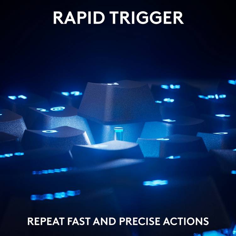Logitech Pro X TKL RAPID wired gaming keyboard (British brand)
