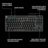 Logitech Pro X TKL RAPID wired gaming keyboard (British brand)