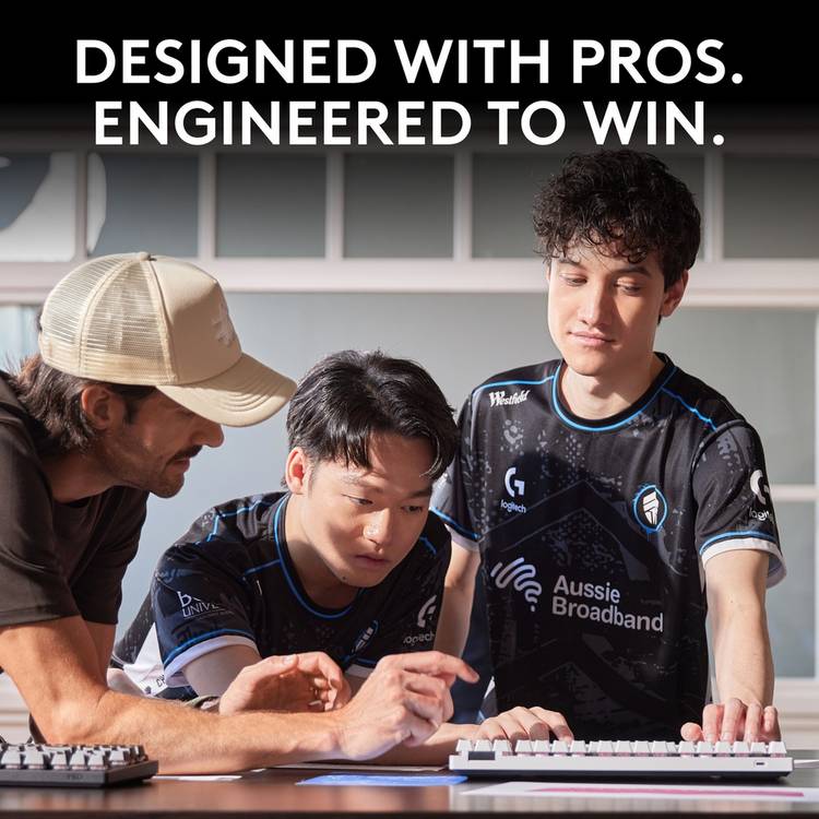 Logitech Pro X TKL RAPID wired gaming keyboard (British brand)