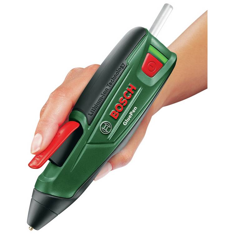 Bosch cordless glue pen with 4 glue sticks, imported from the UK