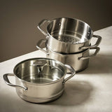 Argos Habitat 3 Tier Brushed Stainless Steel Steamer 2L- Buy online at McGrocer