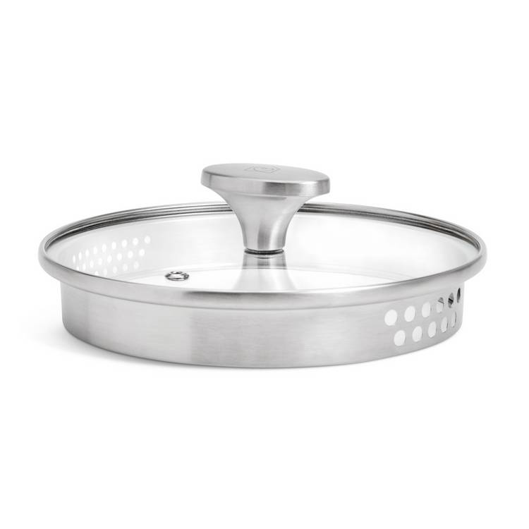 Habitat 3-tier brushed stainless steel steamer, UK version